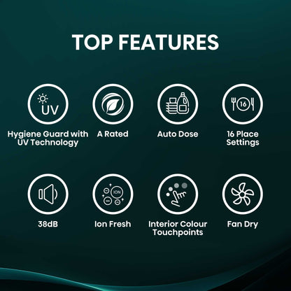 Hisense Fully Integrated Full-Sized Dishwasher - HV693A60UVADUK