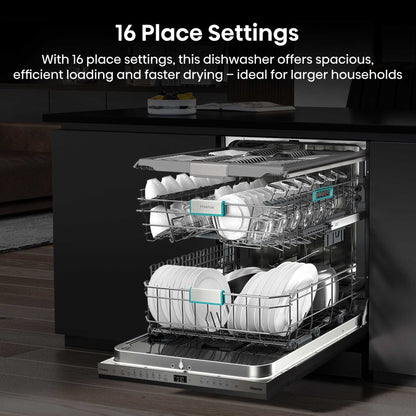 Hisense Fully Integrated Full-Sized Dishwasher - HV693A60UVADUK