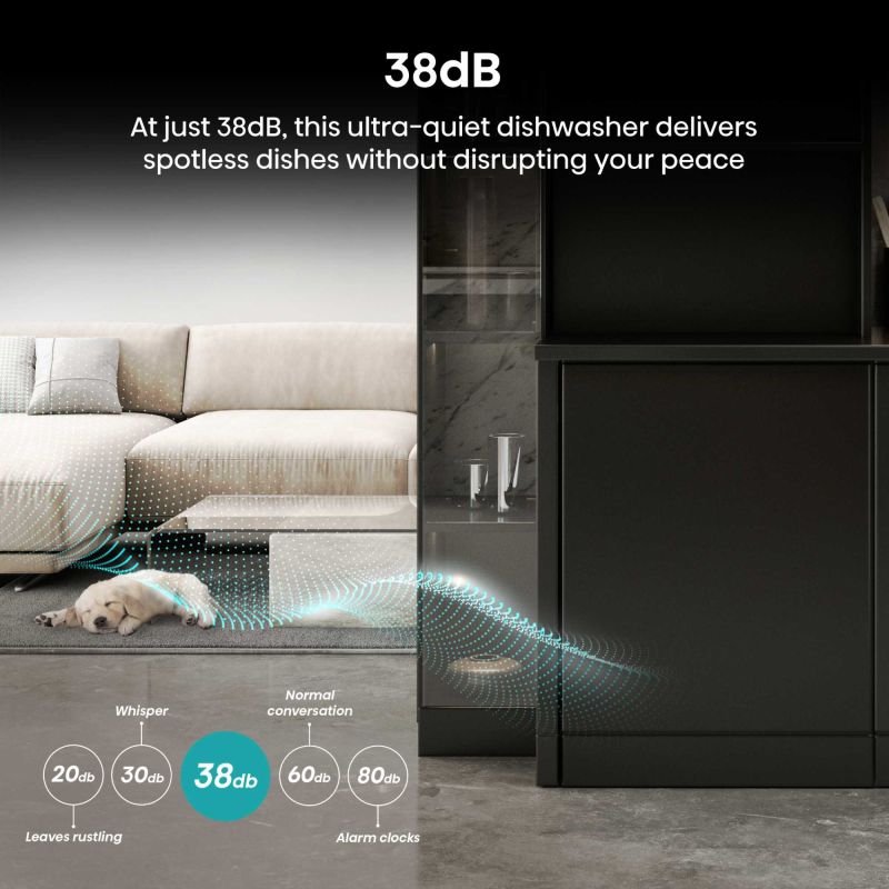 Hisense Fully Integrated Full-Sized Dishwasher - HV693A60UVADUK