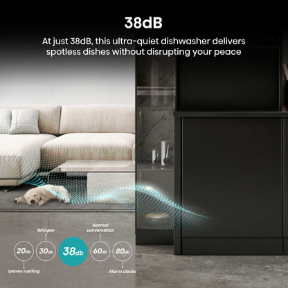 Hisense Fully Integrated Full-Sized Dishwasher - HV693A60UVADUK