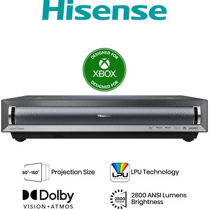 Hisense PX3TUK 4K Smart Laser Cinema Trichroma Laser Projector