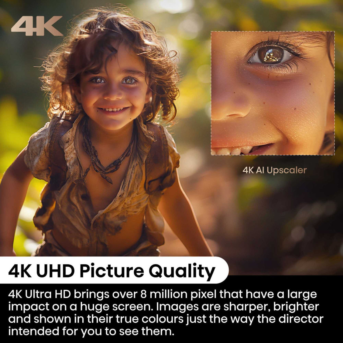 Hisense PX3TUK 4K Smart Laser Cinema Trichroma Laser Projector