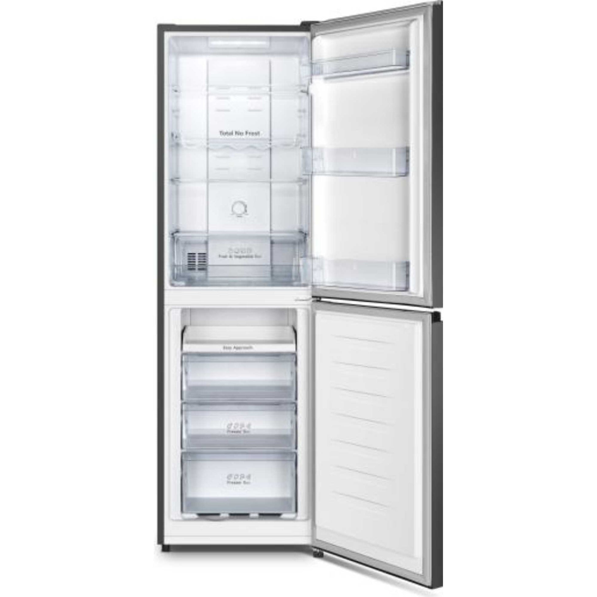 Hisense Fridge Freezer 50/50 Total No Frost - Black - RB327N4BBE