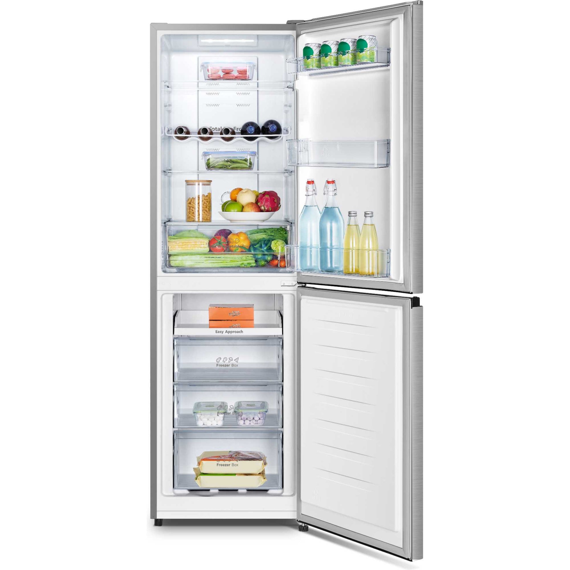 Hisense Fridge Freezer 50/50 Total No Frost - Grey - RB327N4BCE