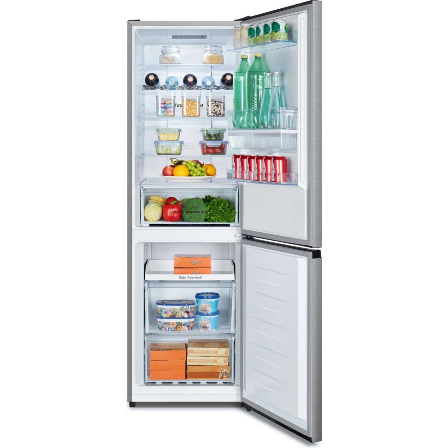 Hisense Fridge Freezer 60/40 Total No Frost - Inox - RB390N4WCE