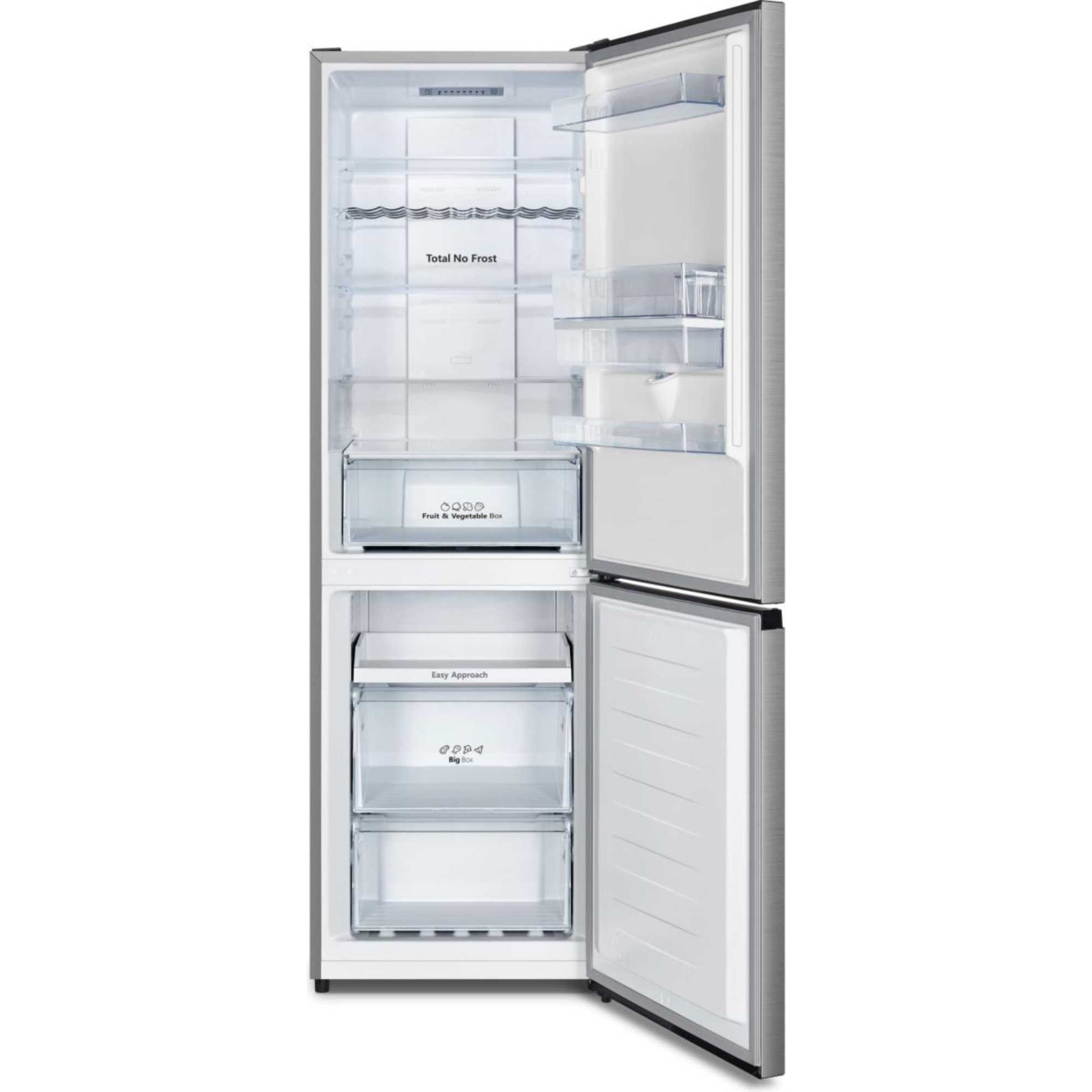 Hisense Fridge Freezer 60/40 Total No Frost - Inox - RB390N4WCE