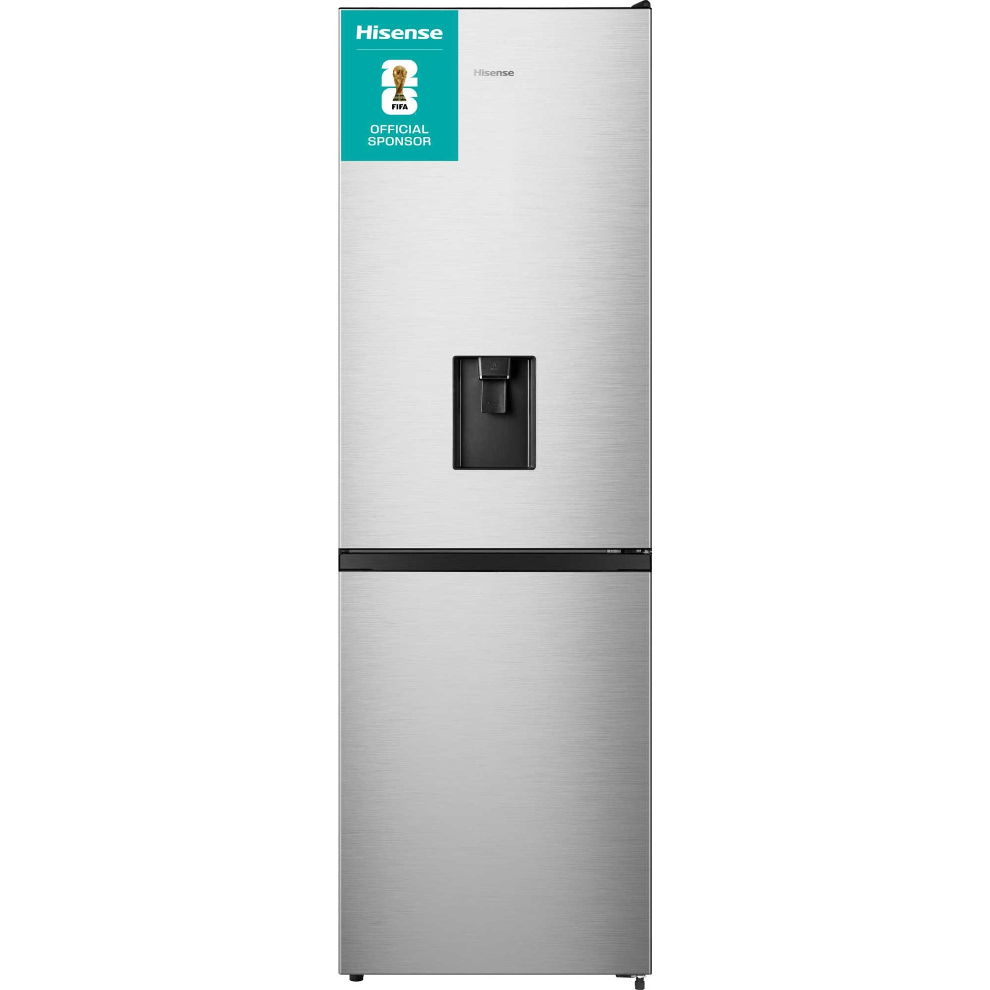 Hisense Fridge Freezer 60/40 Total No Frost - Inox - RB390N4WCE