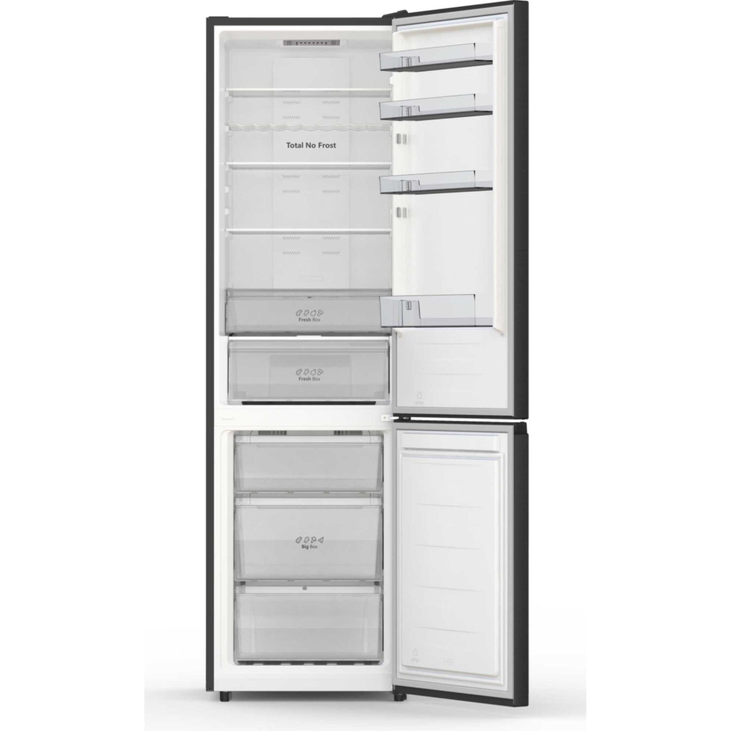 Hisense Fridge Freezer 70/30 Total No Frost - Black - RB440N4AFA