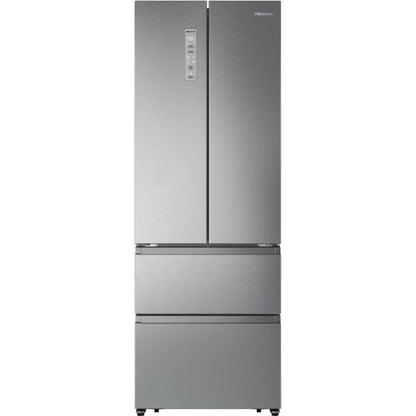 Hisense American Style Fridge Freezer 60/40 Total No Frost - Inox Look - RF632N4AIE1