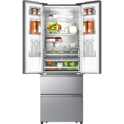 Hisense American Style Fridge Freezer 60/40 Total No Frost - Inox Look - RF632N4AIE1