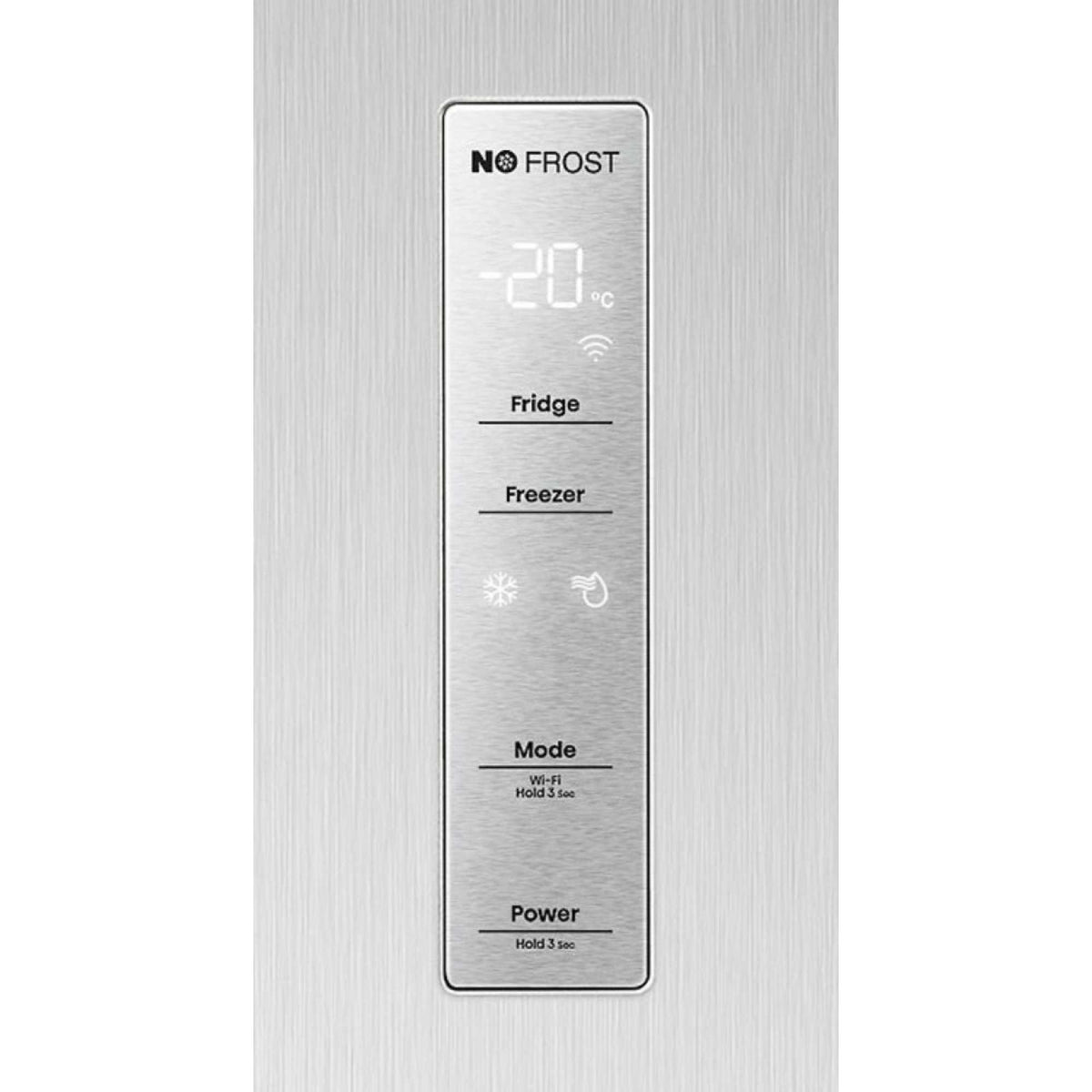 Hisense American Style Fridge Freezer 60/40 Total No Frost - Inox Look - RF632N4AIE1
