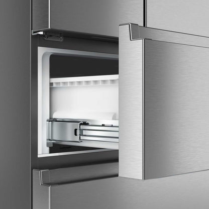 Hisense American Style Fridge Freezer 60/40 Total No Frost - Inox Look - RF632N4AIE1
