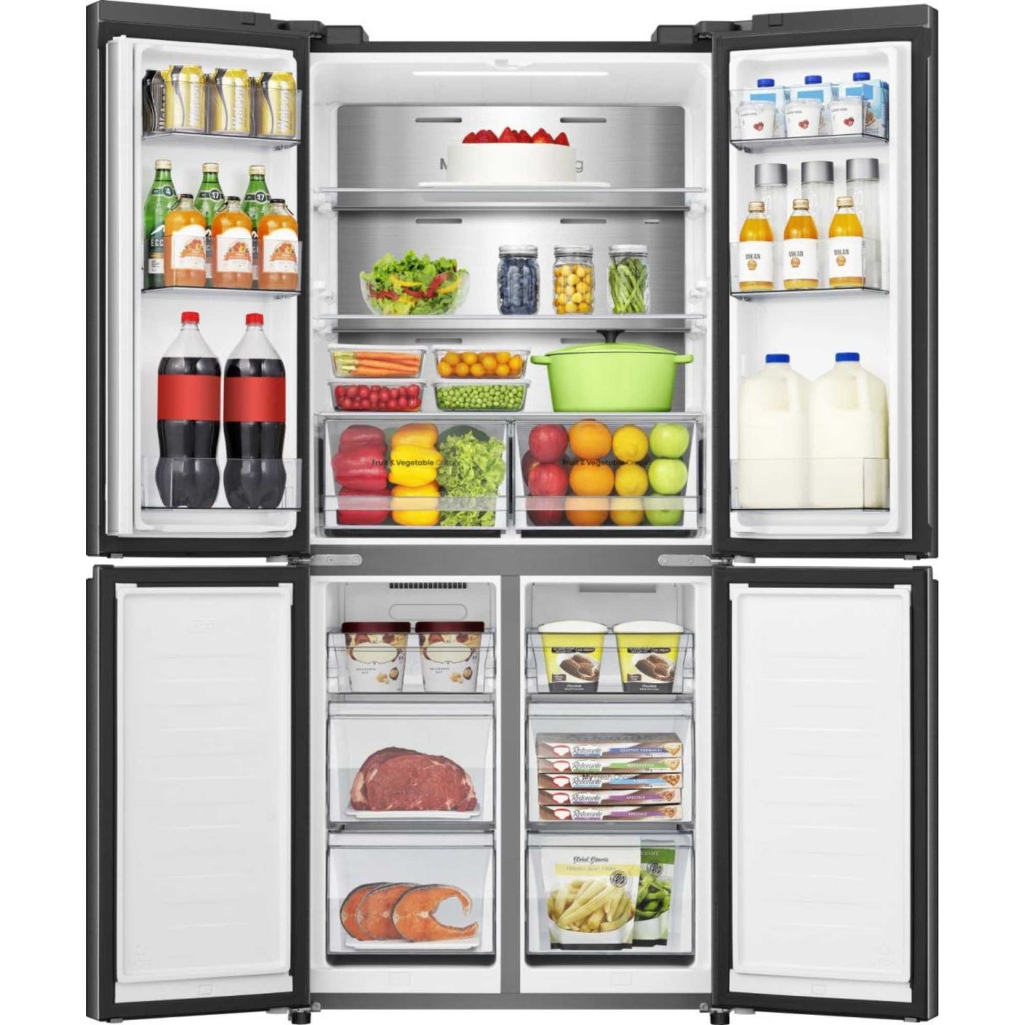 Hisense RQ5P470SAFD American Style 483L Fridge Freezer