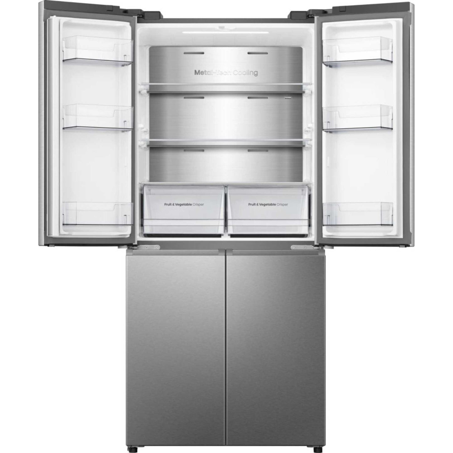 Hisense American Style Fridge Freezer 60/40 Total No Frost - Inox - RQ5P470SAID
