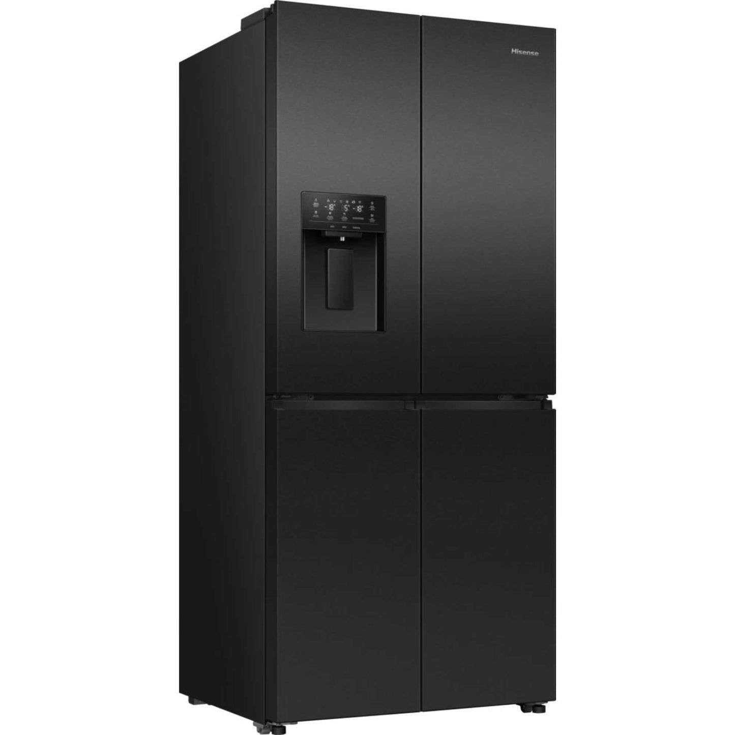 Hisense American Style Fridge Freezer 60/40 Total No Frost - Black - RQ5P470SYFD