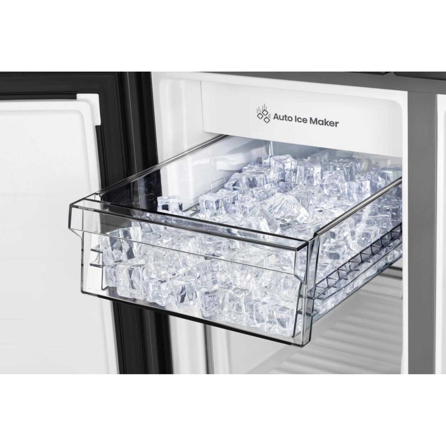 Hisense American Style Fridge Freezer 60/40 Total No Frost - Black - RQ5P470SYFD