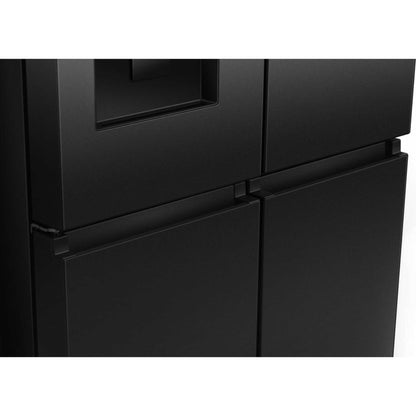 Hisense American Style Fridge Freezer 60/40 Total No Frost - Black - RQ5P470SYFD