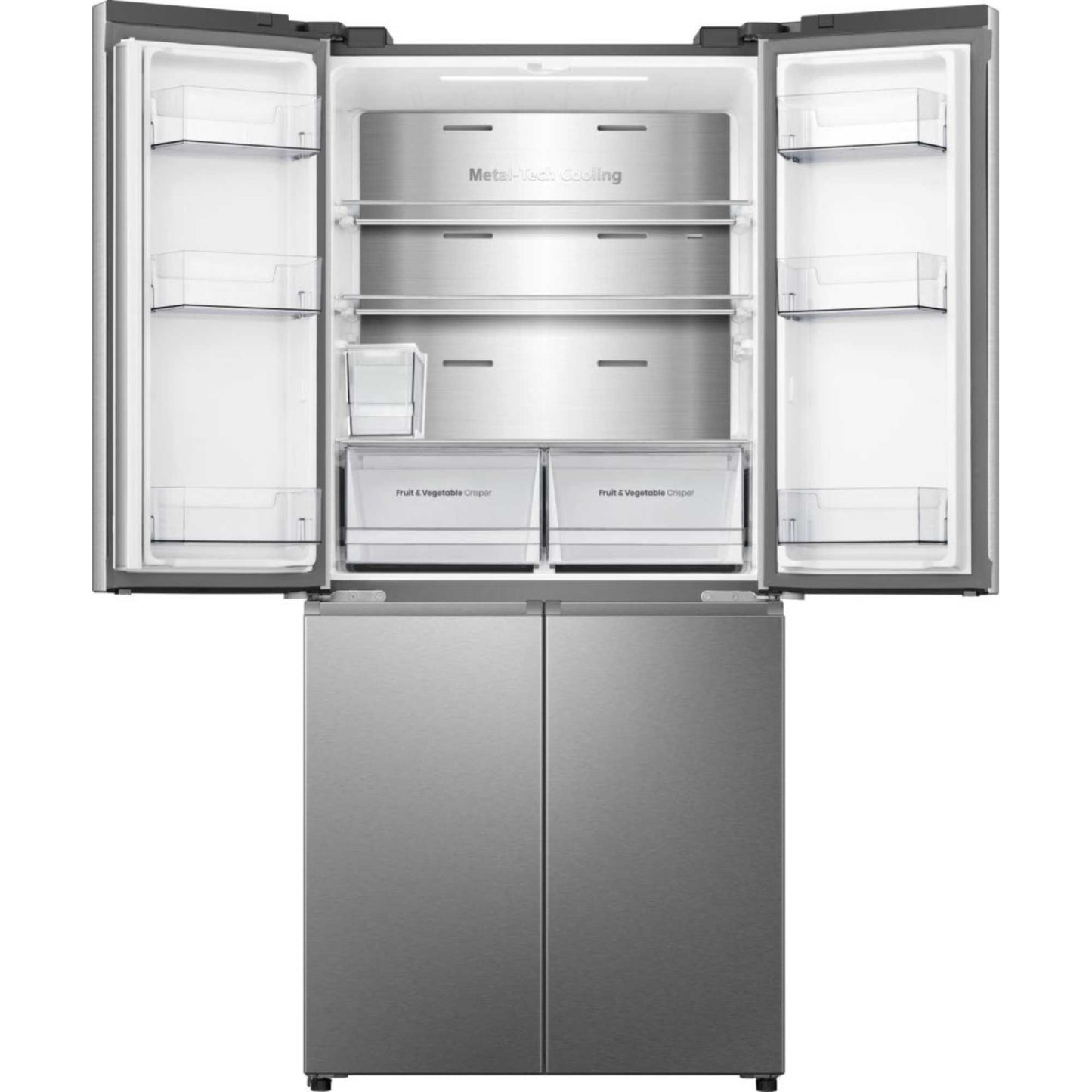 Hisense American Style Fridge Freezer 60/40 Total No Frost - S/Steel - RQ5P470SYID