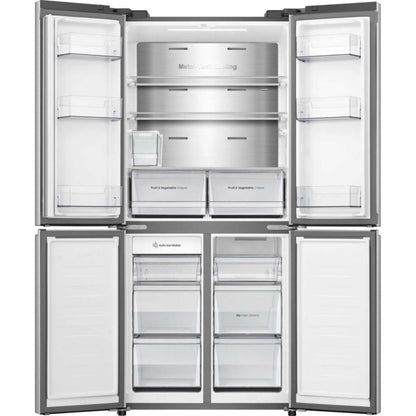 Hisense American Style Fridge Freezer 60/40 Total No Frost - S/Steel - RQ5P470SYID