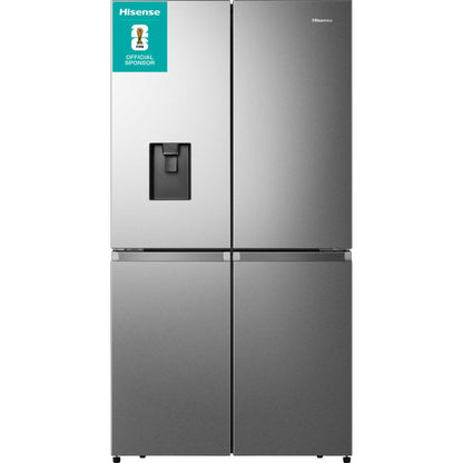 Hisense American Style Fridge Freezer 60/40 Total No Frost - Stainless Steel - RQ758N4SWSE