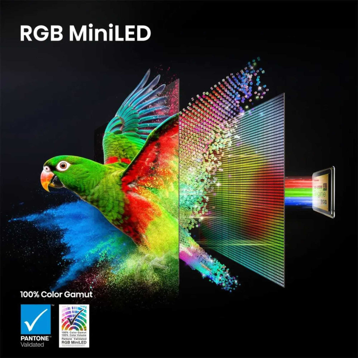 Hisense UR8S 65" 4K RGB Mini LED Smart TV - 65UR8STUK