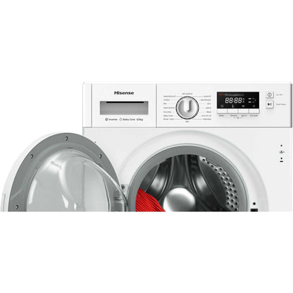 Hisense 8kg Wash 6kg Dry 1400rpm Built-In Washer Dryer - WD3M841BWI