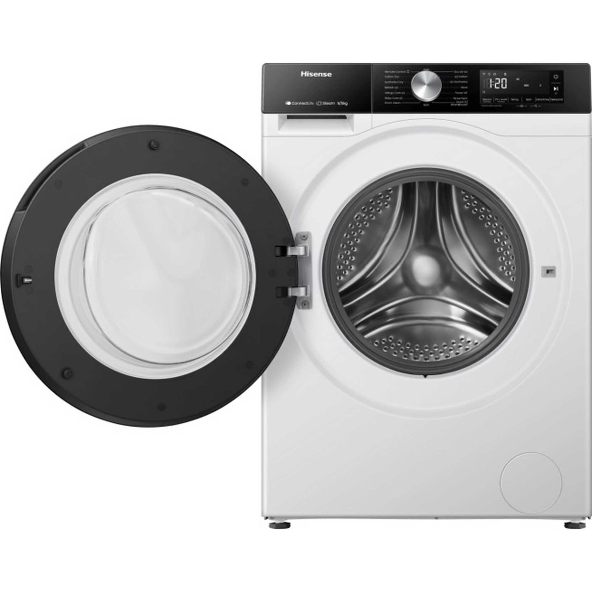 Hisense WD3S8043BW3 8kg/5kg 1400 Spin Washer Dryer - White