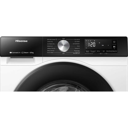 Hisense WD3S8043BW3 8kg/5kg 1400 Spin Washer Dryer - White