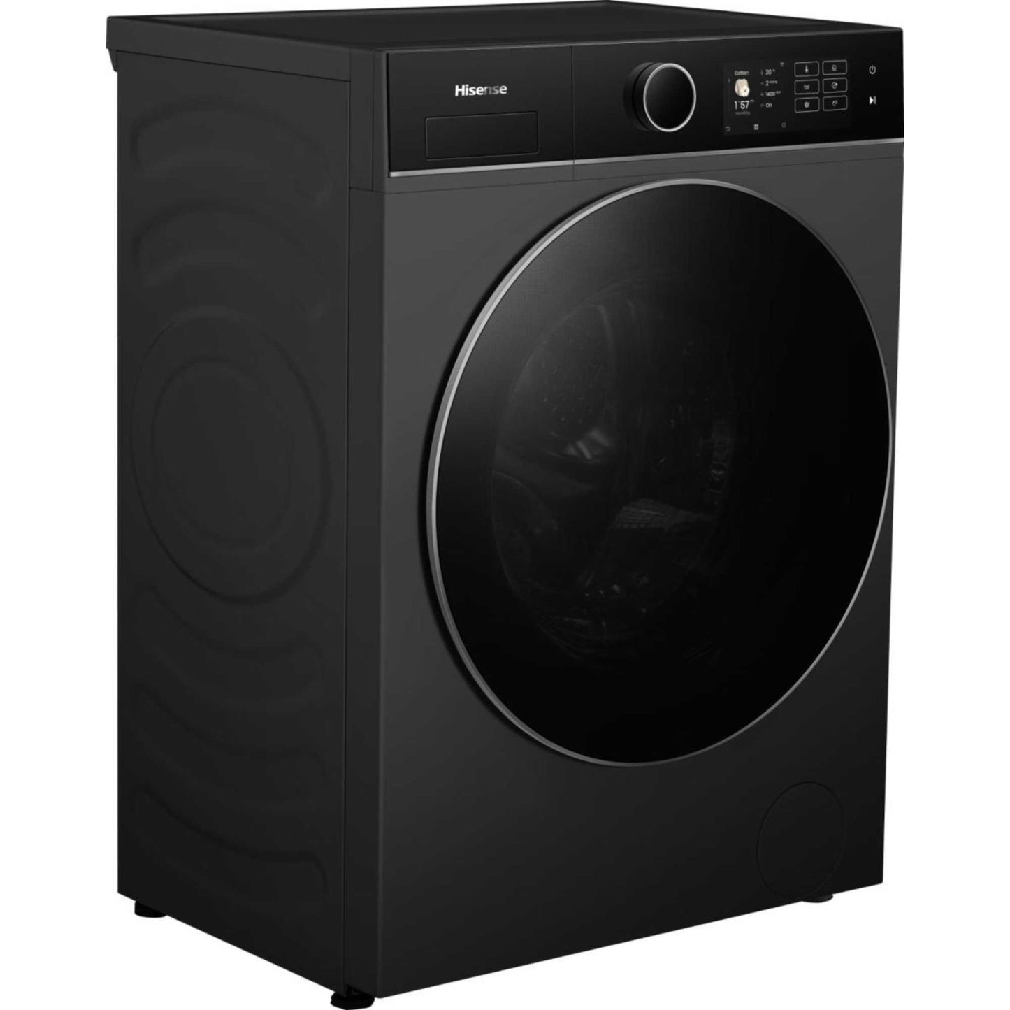 Hisense WD5I1045BBQ 10.5kg Wash 6kg Dry Washer Dryer - Black
