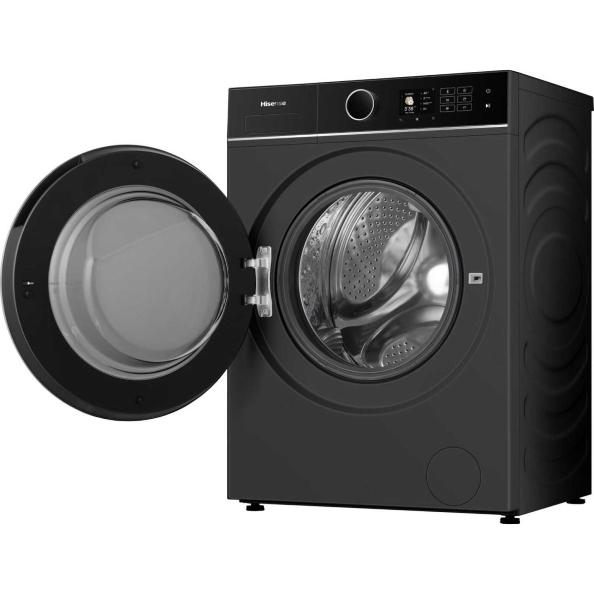 Hisense WD5I1045BBQ 10.5kg Wash 6kg Dry Washer Dryer - Black