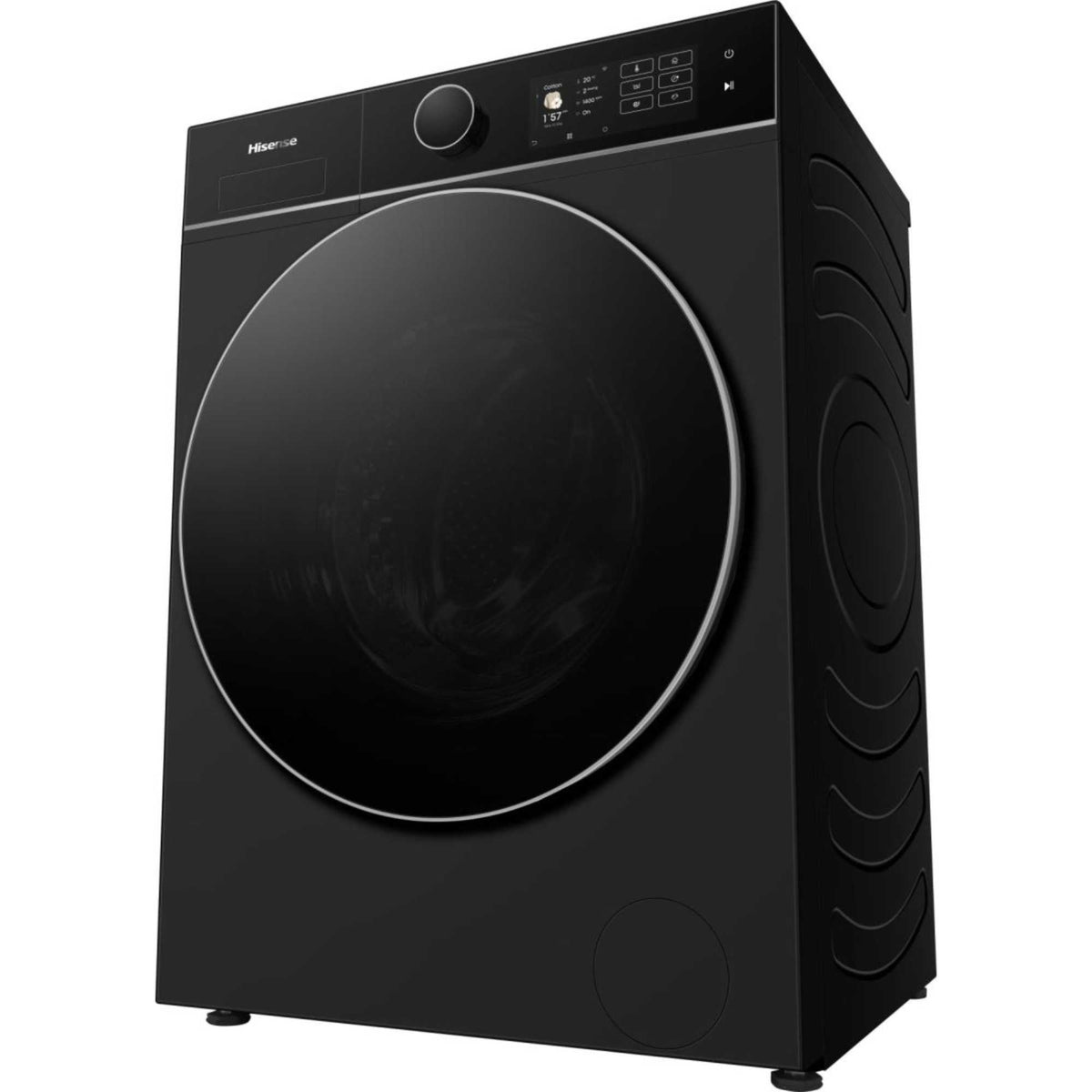 Hisense WD5I1045BBQ 10.5kg Wash 6kg Dry Washer Dryer - Black