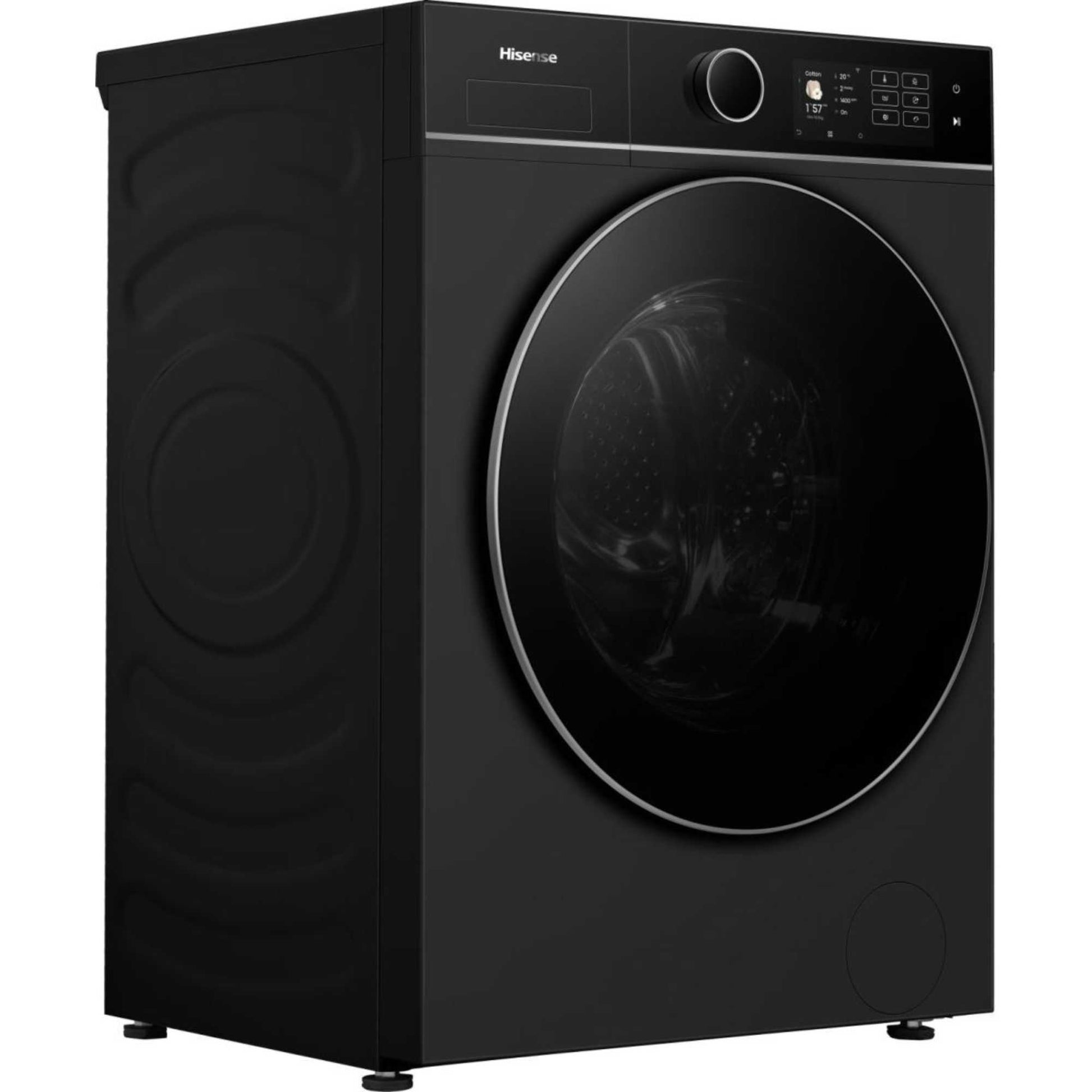 Hisense WD5I1045BBQ 10.5kg Wash 6kg Dry Washer Dryer - Black