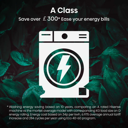 Hisense 10kg Wash 6Kg Dry 1400rpm Washer Dryer - WD5S1045BB