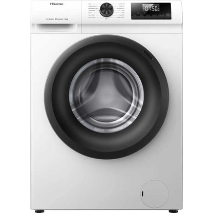 Hisense WF1Q1041BW 10kg 1400 Spin, Steam Washing Machine - White