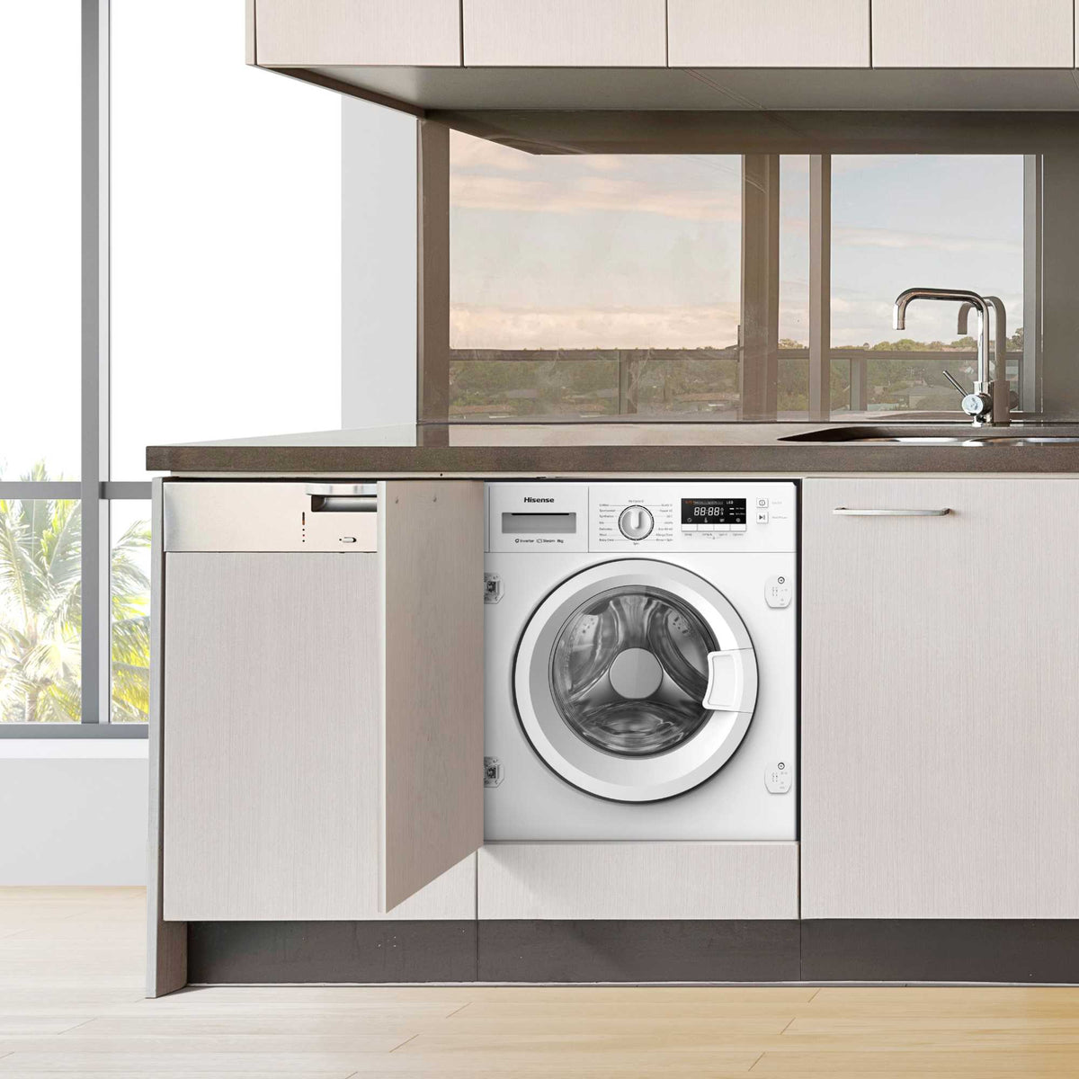 Hisense WF3M841BWI 8kg 1400rpm Built-in Washing Machine
