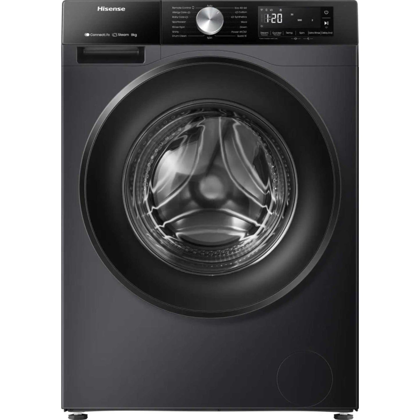 Hisense 3S 8kg 1400rpm Washing Machine - WF3S8043BB3