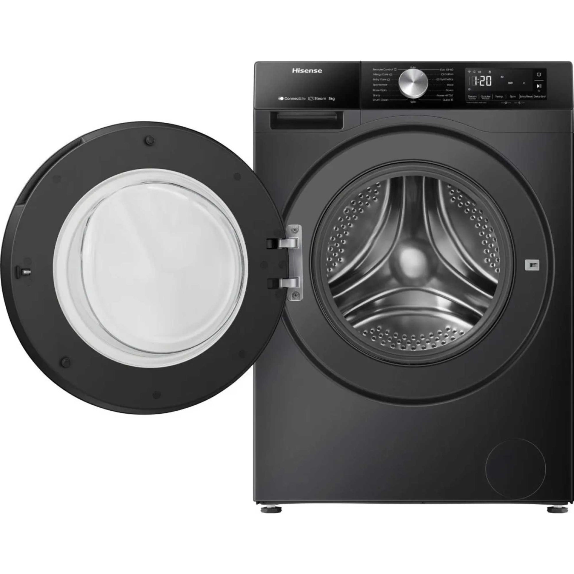 Hisense 3S 8kg 1400rpm Washing Machine - WF3S8043BB3