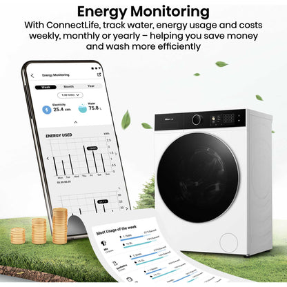 Hisense 5i Series 9kg 1400rpm Washing Machine - WF5I9043BWFS