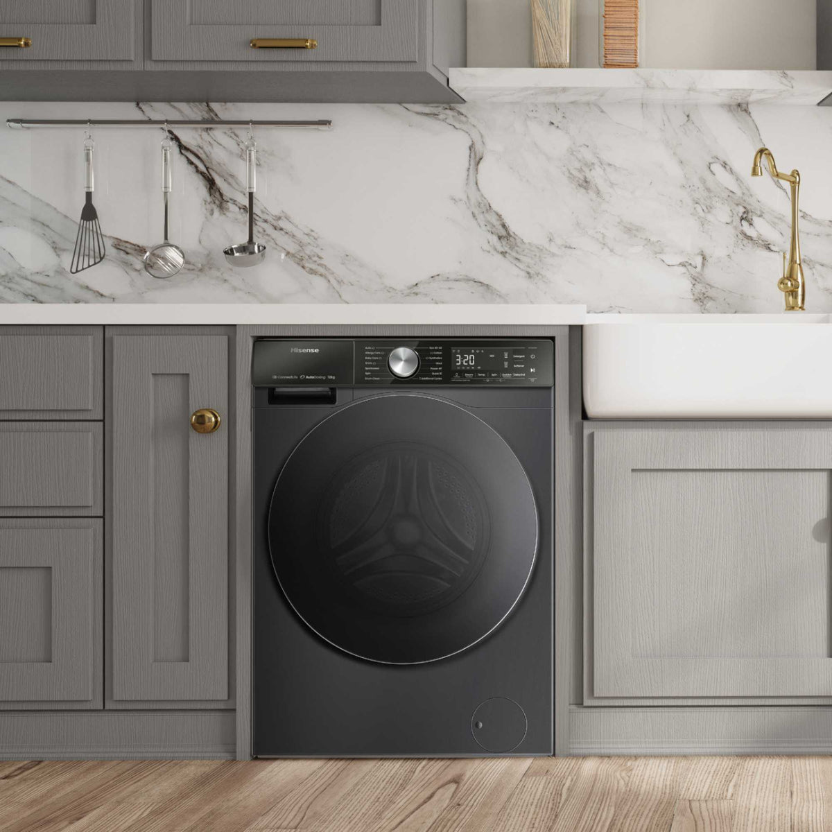 Hisense 5S Series 12kg 1400rpm Washing Machine - WF5S1245BB