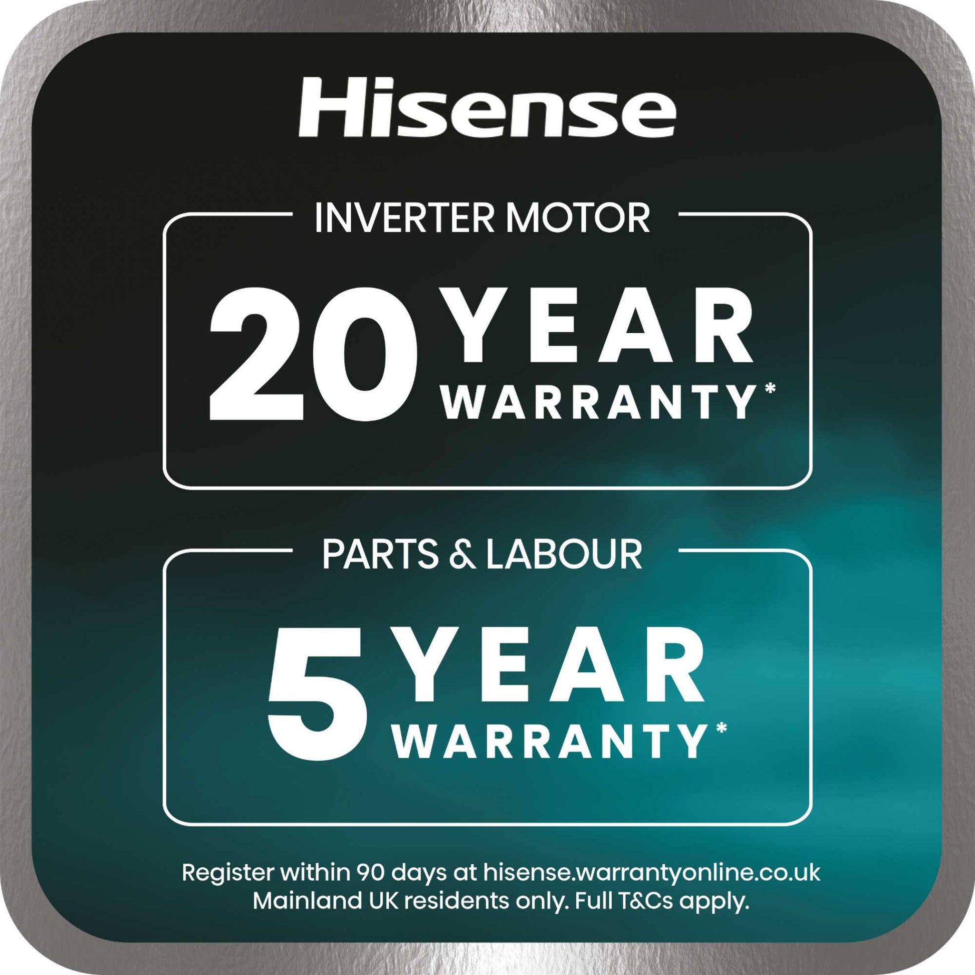 Hisense 12kg 1400rpm Washing Machine - WF7I1248BBR