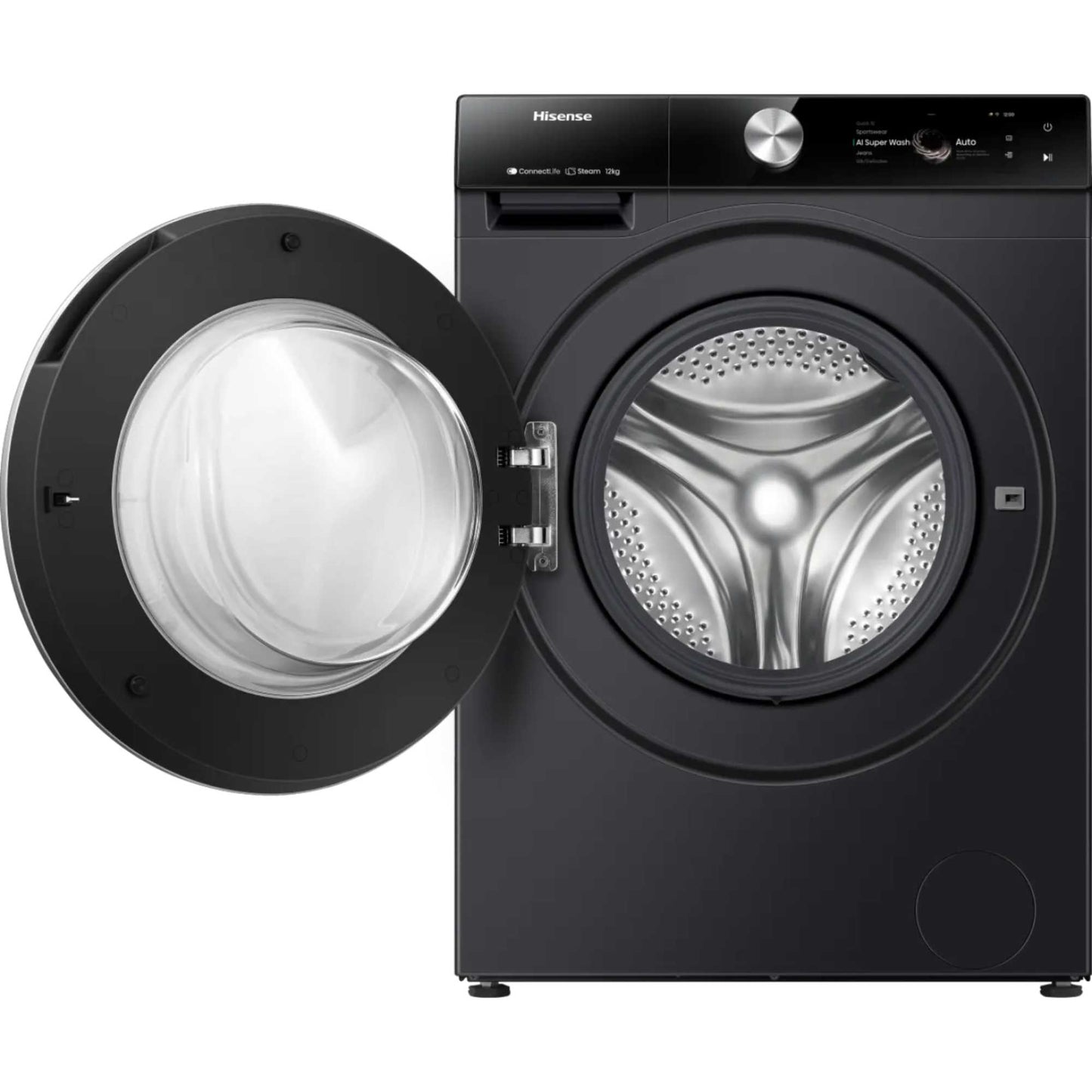 Hisense 7S Series 12kg 1400rpm Washing Machine - WF7S1247BB