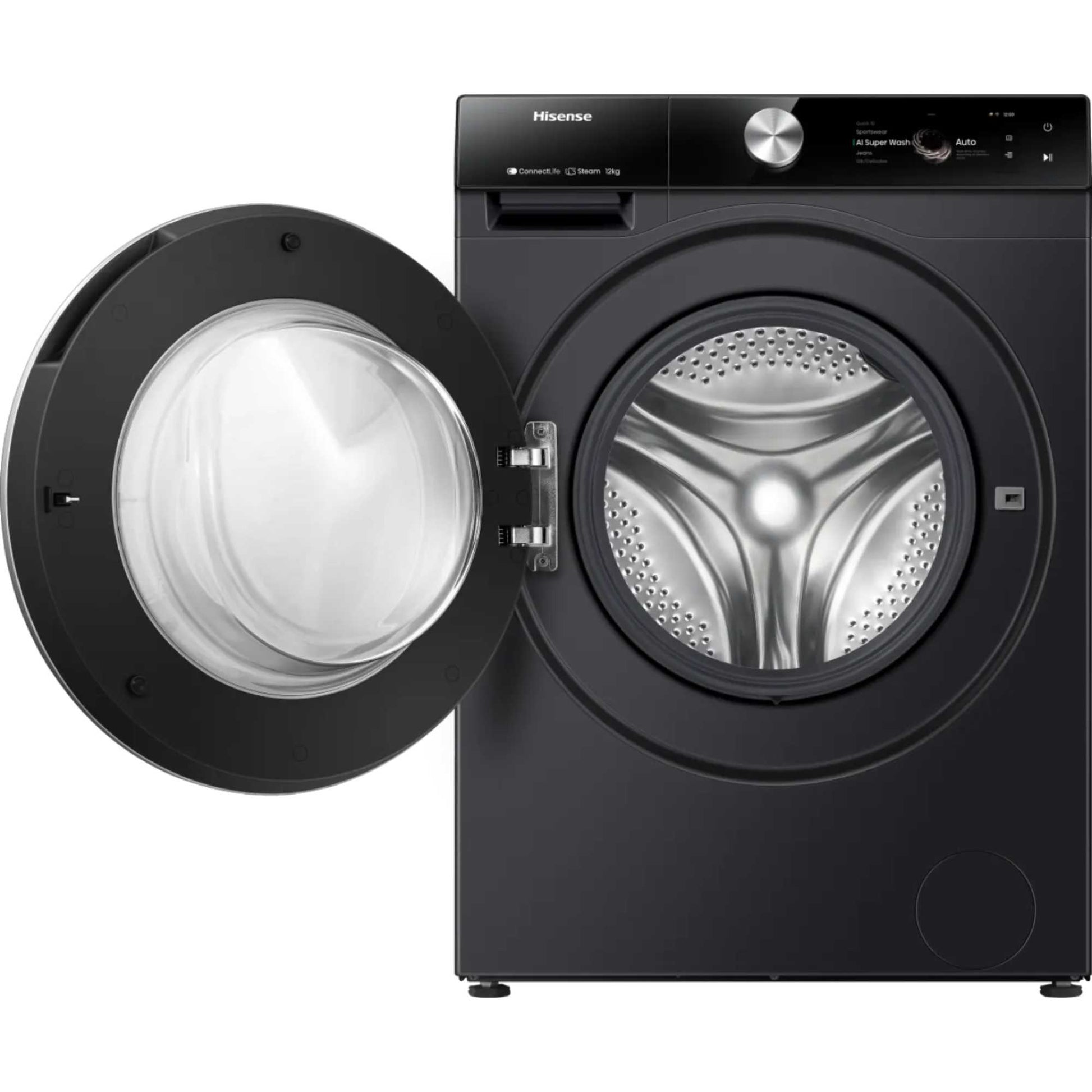 Hisense 7S Series 12kg 1400rpm Washing Machine - WF7S1247BB
