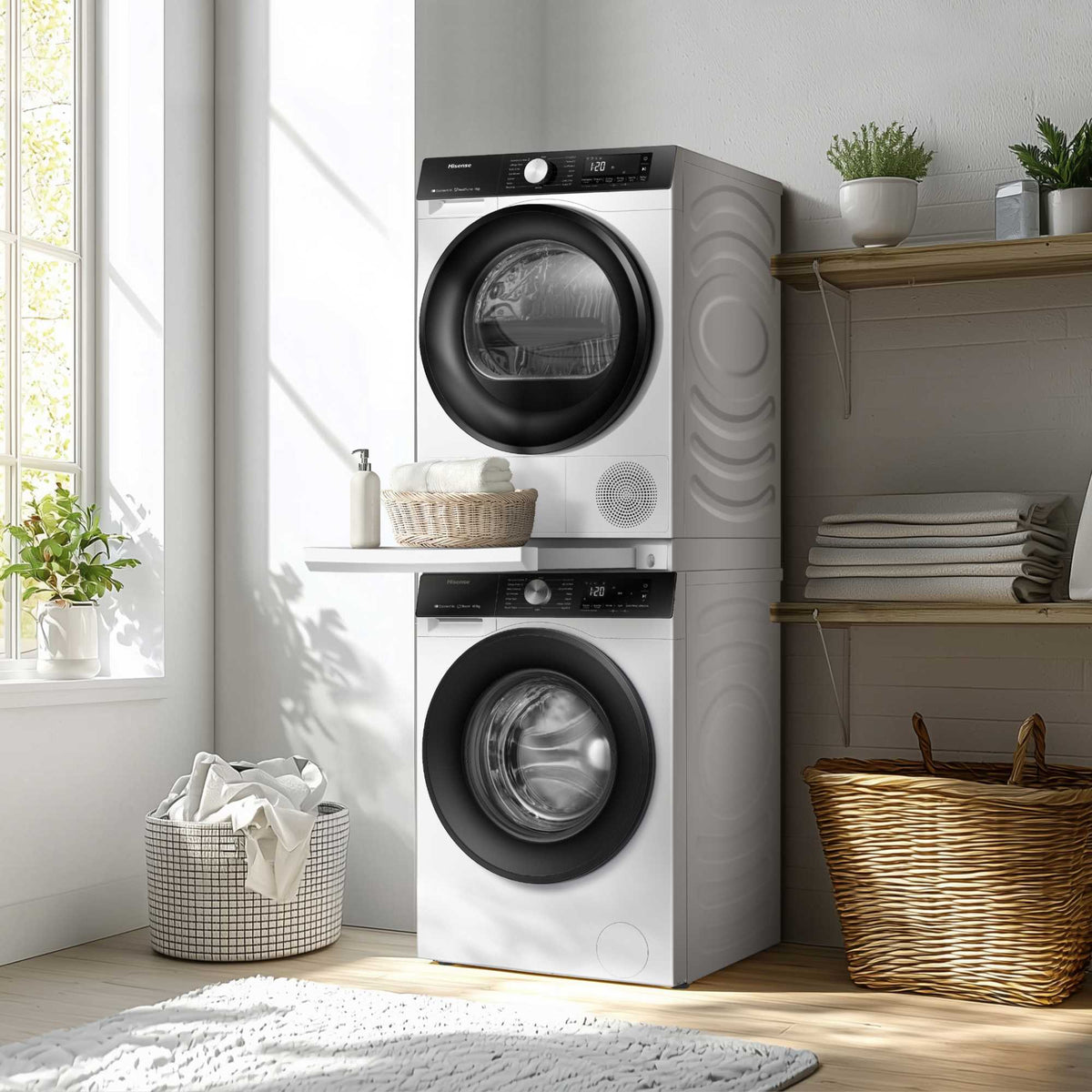 Hisense WZXX90-BEW001 Pull-Out Shelf For Laundry - White