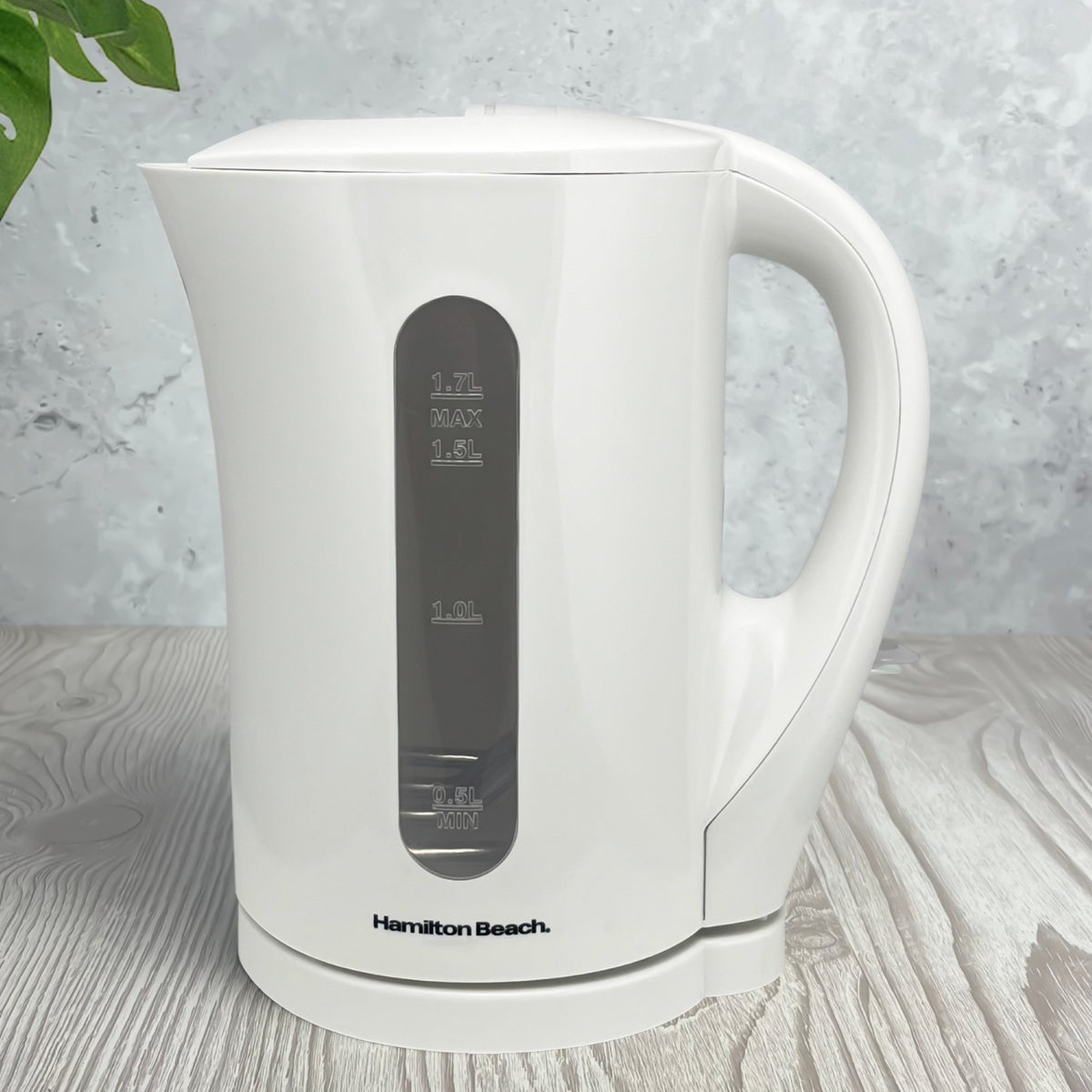 Hamilton Beach HB1107W 1.7L Jug Kettle - White