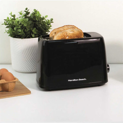 Hamilton Beach HB1116B Essential 2 Slice Toaster - Black