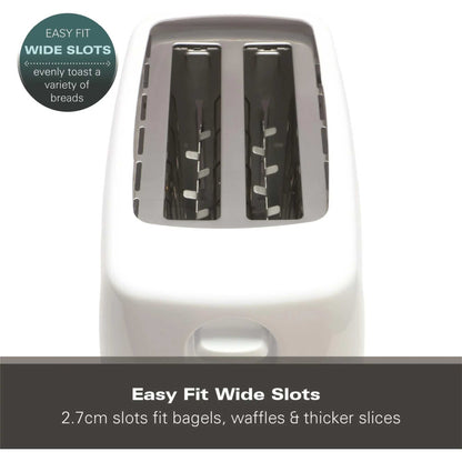 Hamilton Beach HB1116W Essential 2 Slice Toaster - White