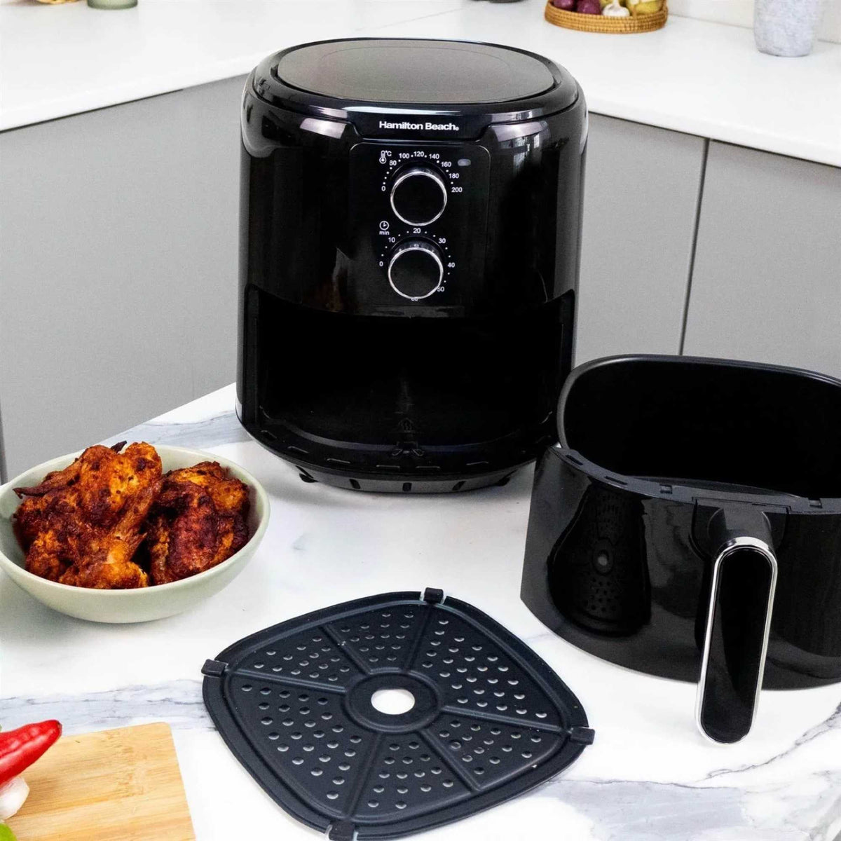 Hamilton Beach HB4001 SimpliFry 4.2L Manual Air Fryer
