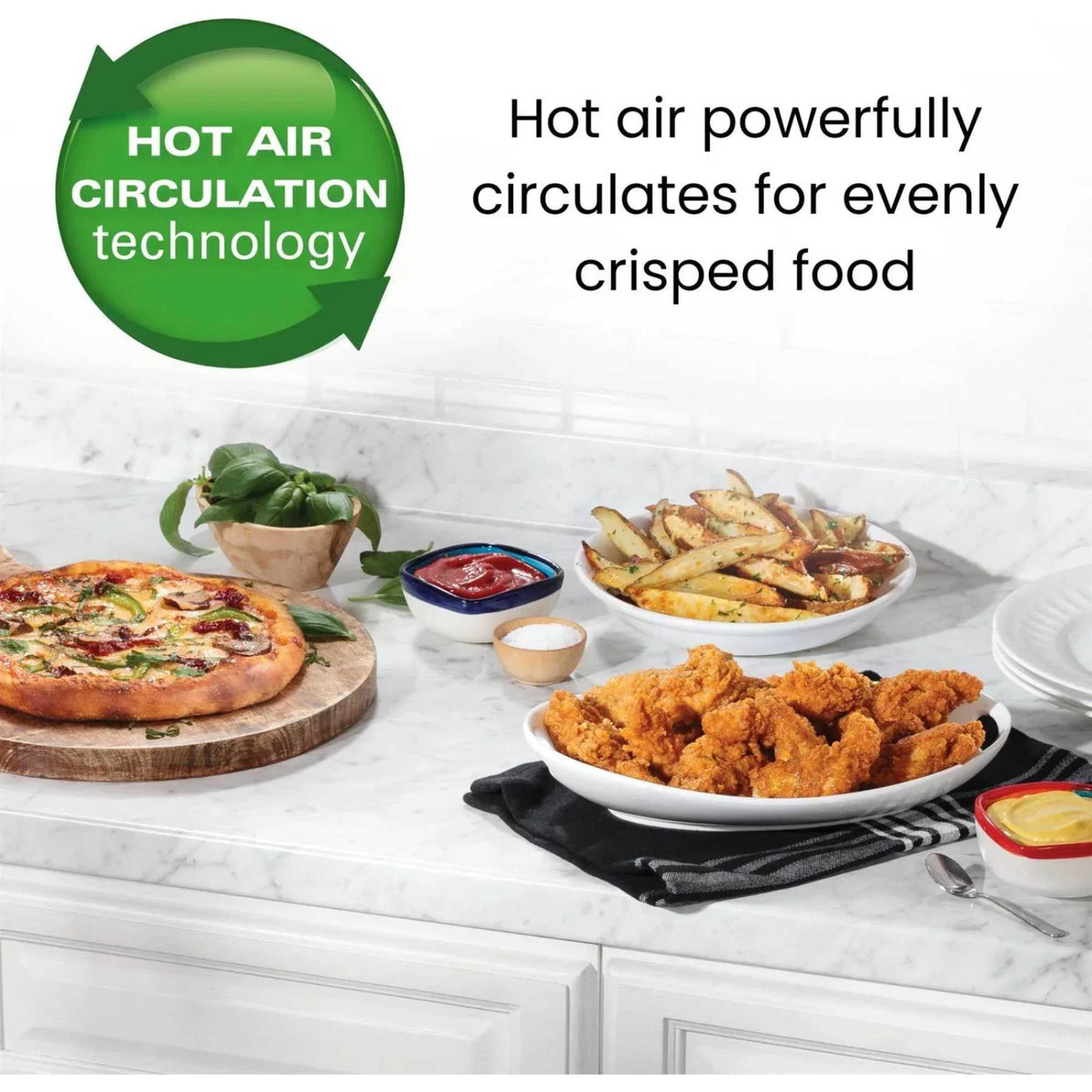 Hamilton Beach HB4001 SimpliFry 4.2L Manual Air Fryer