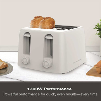 Hamilton Beach HB4T5032W 1300W Essential Toaster 4 Slice - White