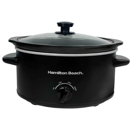 Hamilton Beach HBSC040B The Comfort Cook 3.5l Slow Cooker - Black